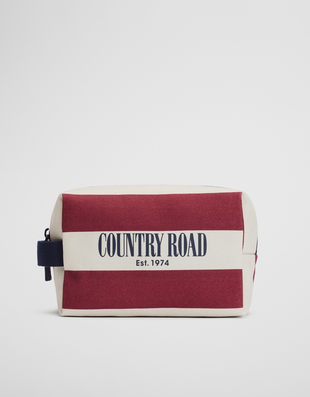 Country Road - Stripe Wash Bag