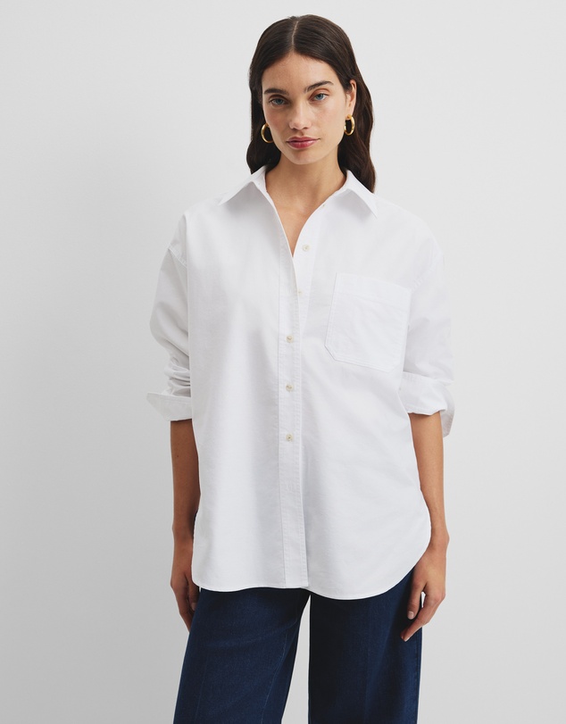 Country Road - Oversized Australian Cotton Oxford Shirt