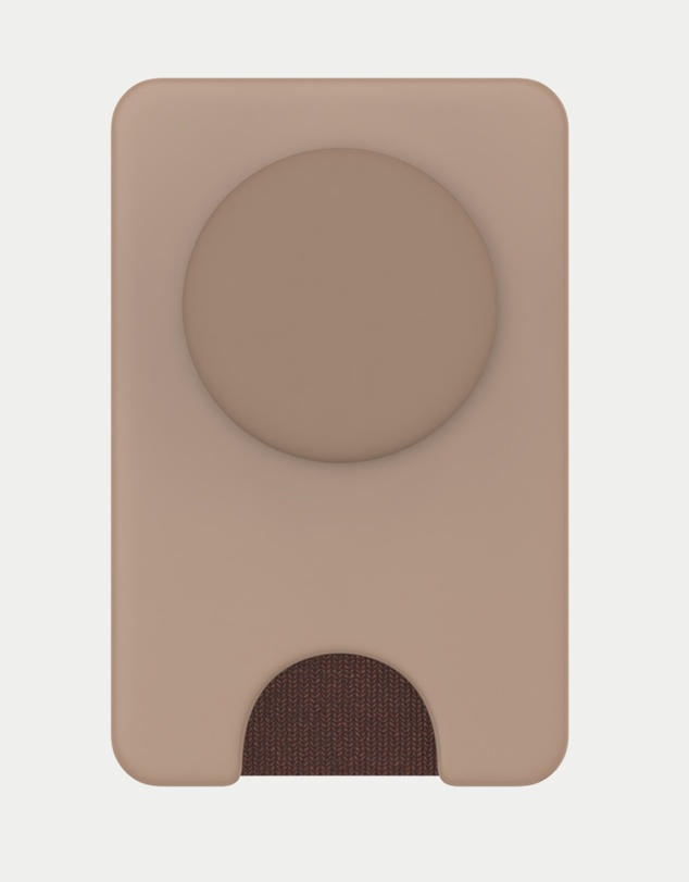 PopSockets - PopWallet+ MagSafe Phone Grip Wallet Card Holder + Magnetic Adapter Ring