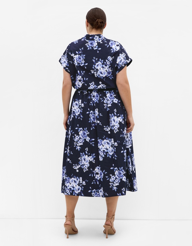 City Chic - Vacay Floral Print Shirt