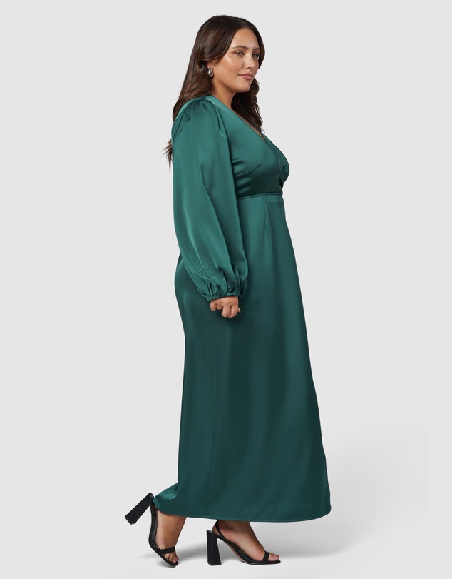 Pink Dusk by Curve Project - Crazy In Love Maxi Dress