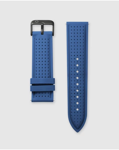 Maxum - Raglan Band Blue Silicone Strap Black Buckle