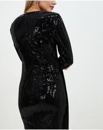 Romance by Honey and Beau - Shanna Long Sleeve Dress