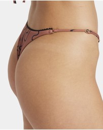 RVCA - Womens Thought Pattern Bikini Bottom
