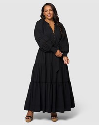 The Poetic Gypsy - Bohemian Mirage Maxi Dress
