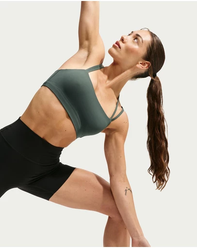 Nike - Zenvy Strappy Light-Support Padded Sports Bra