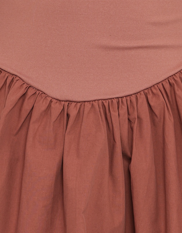 Petal & Pup - Sheena Long Sleeve Mini Dress - Mocha