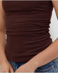 Calli - Ellis Crinkle Tank