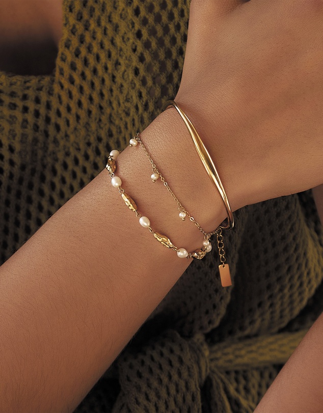 Arms Of Eve - Madison Gold Cuff Bracelet