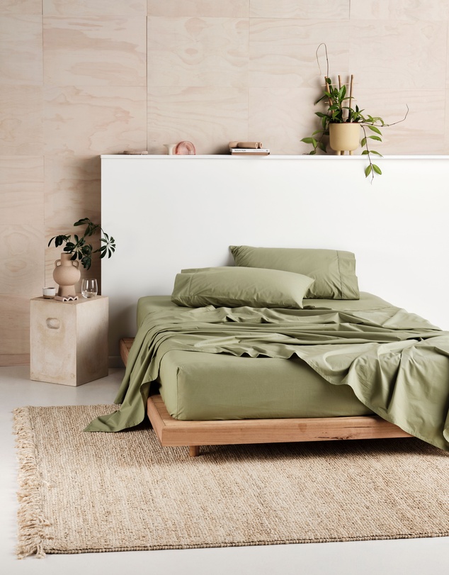 Linen House - Vienna 300TC Cotton Percale Sheet Set