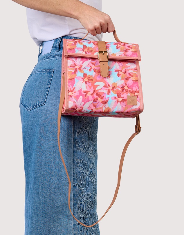 The Somewhere Co - Flor Del Sol Lunch Satchel