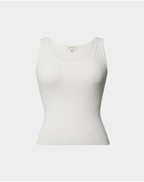 Forcast - Vivi Rib Knit Tank Top