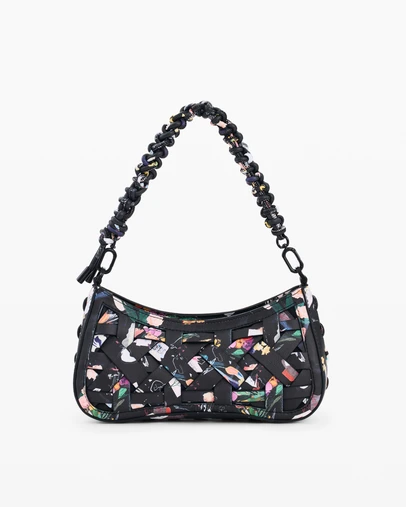 Desigual - Small braided collage bag