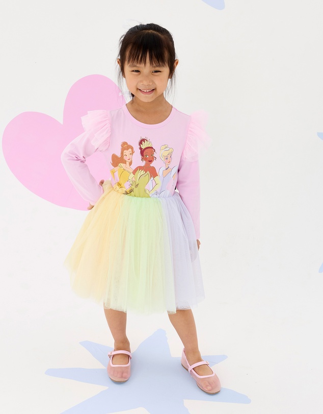 Rock Your Kid - Disney Princess Trio Dress ICONIC EXCLUSIVE- Kids