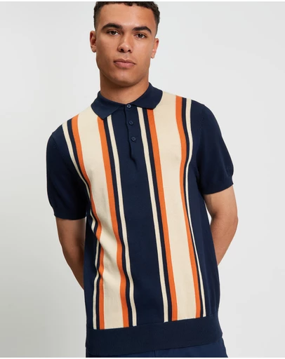 Ben Sherman - Vertical Stripe Polo