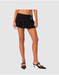 EDIKTED - Khai Pleated Mini Skort