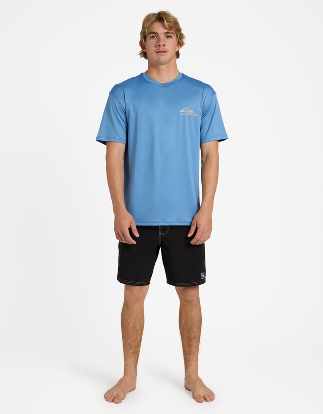 Quiksilver - Mens Carbon Short Sleeve Rashguard