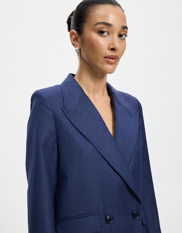Lindsay Nicholas New York - Lexington Jacket in Denim
