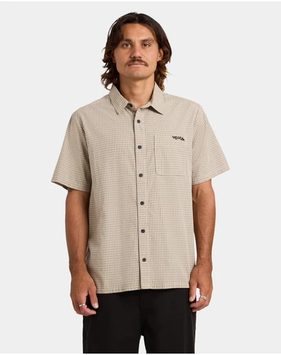 Volcom - Mens Temper Short Sleeve Shirt