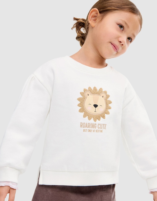 M.N.G - Roar Sweatshirt - Babies-Kids