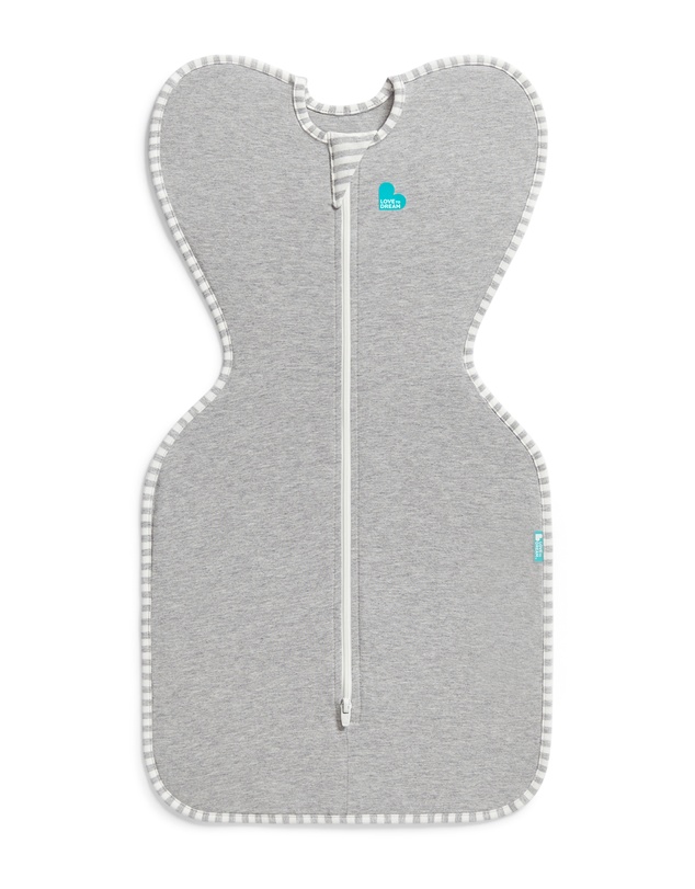 Love to Dream - Swaddle Up 1.0 TOG Stretch Cotton in Grey