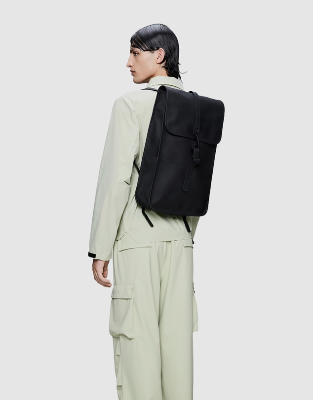 RAINS - Unisex Backpack Black