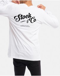 Stock & Co. - Scroll Long Sleeve Tee