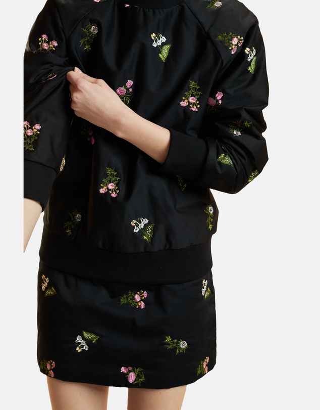 Cynthia Rowley - Embroidered Pullover
