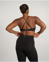 STAX. - Crossback Sports Crop Astryx - Carbon