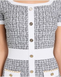 GUESS - Tweed Annabelle Sweater Dress