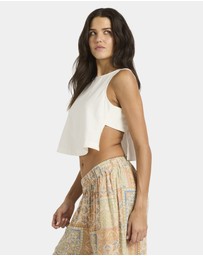 Billabong - Womens So Breezy Cropped Woven Top