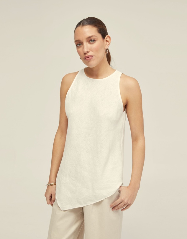 Oxford - Elouise Linen Top