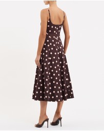 Rebecca Vallance - Vivianne Strap Midi Dress