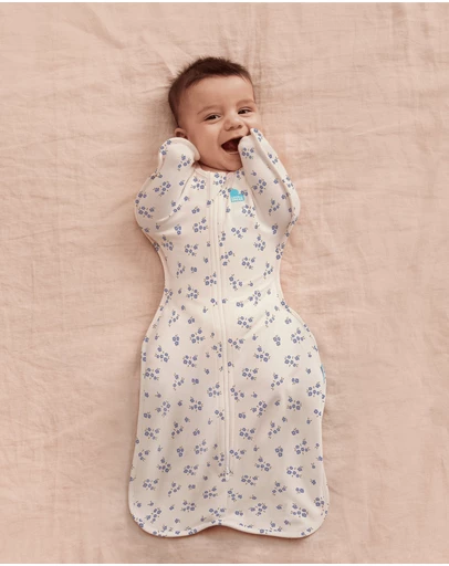 Love to Dream - Swaddle Up™ Original 1.0 TOG Stretch Cotton Meadow Jacaranda
