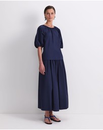 Sportscraft - Nila Tie Half Sleeve Blouse