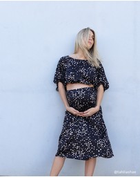 Soon Maternity - Mila Balloon Sleeve Top