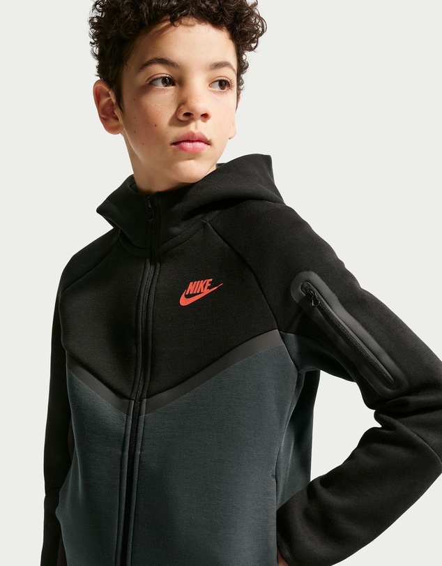 Nike - Sportswear Tech Fleece Full-Zip Hoodie - Teens