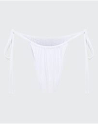 Vacay Swimwear - Rio Bottom White