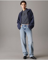 Calvin Klein Jeans - Slim Washed Logo Baby Tee