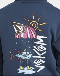 Volcom - Boys 8 to 16 Watanite Pullover Hoodie