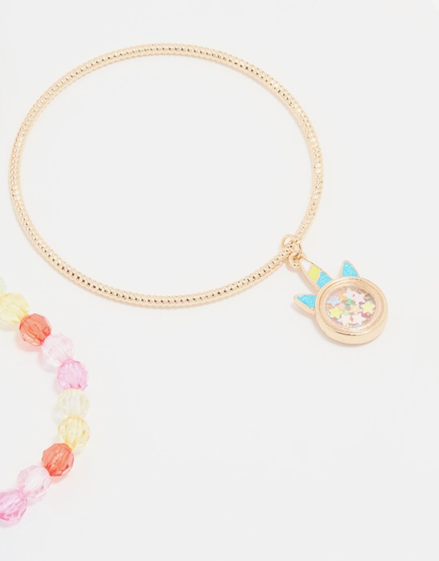 Lovisa - Kids Gold Bangles 5-Pack