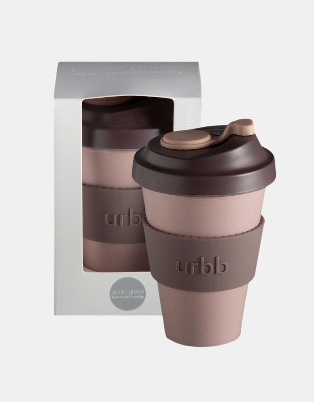 porter green - urbb | biodegradable bamboo coffee cup