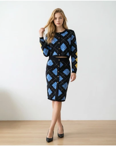 Mossée - Jaslyn Knit Two -Piece Set