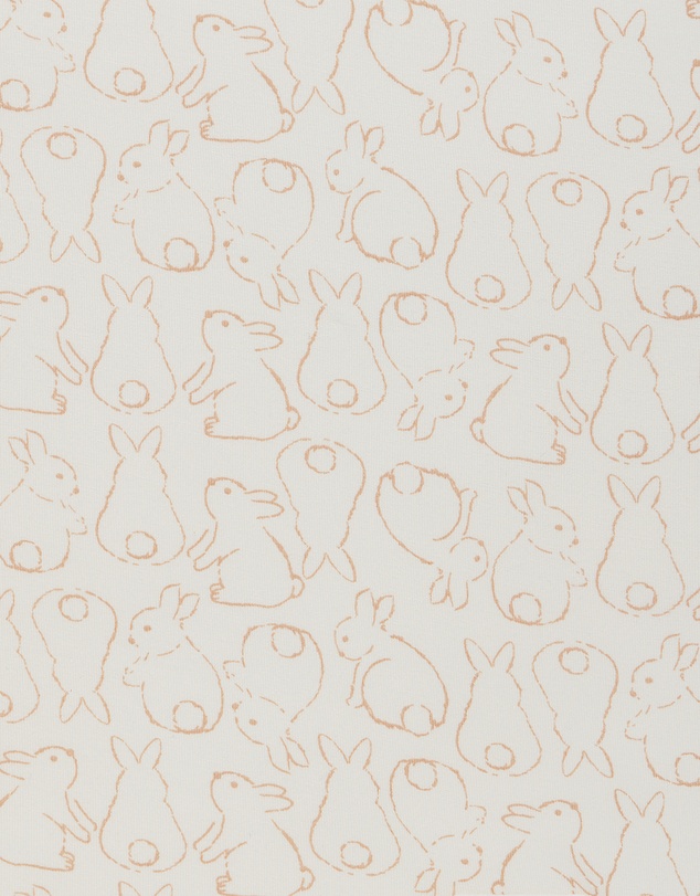 Kynd Baby - Fitted Cot Sheet in Rabbit