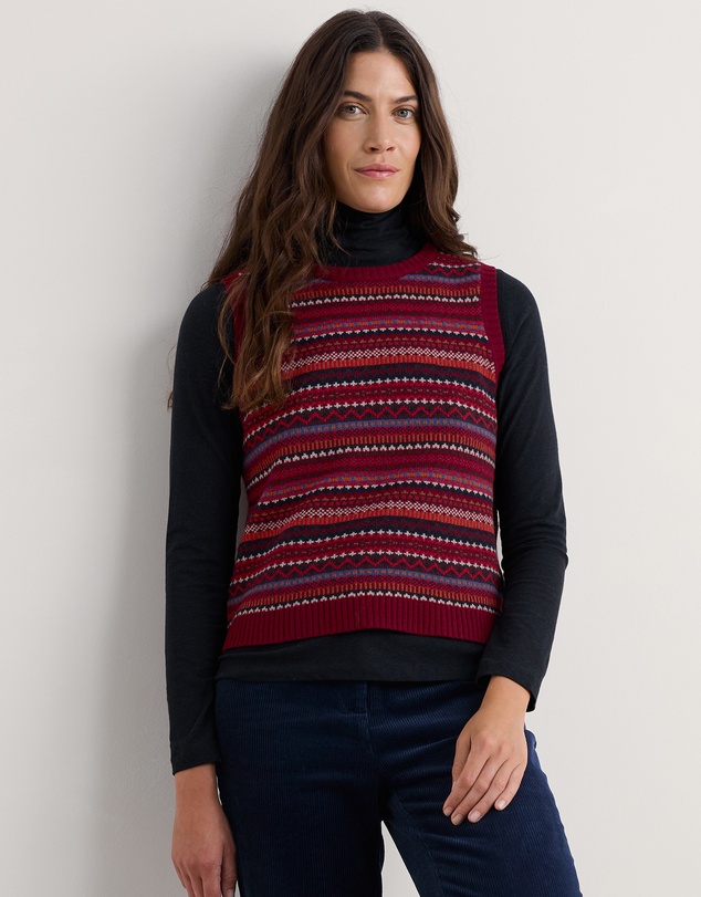 Seasalt - Seasalt Cornwall Red Percella Cove Vest