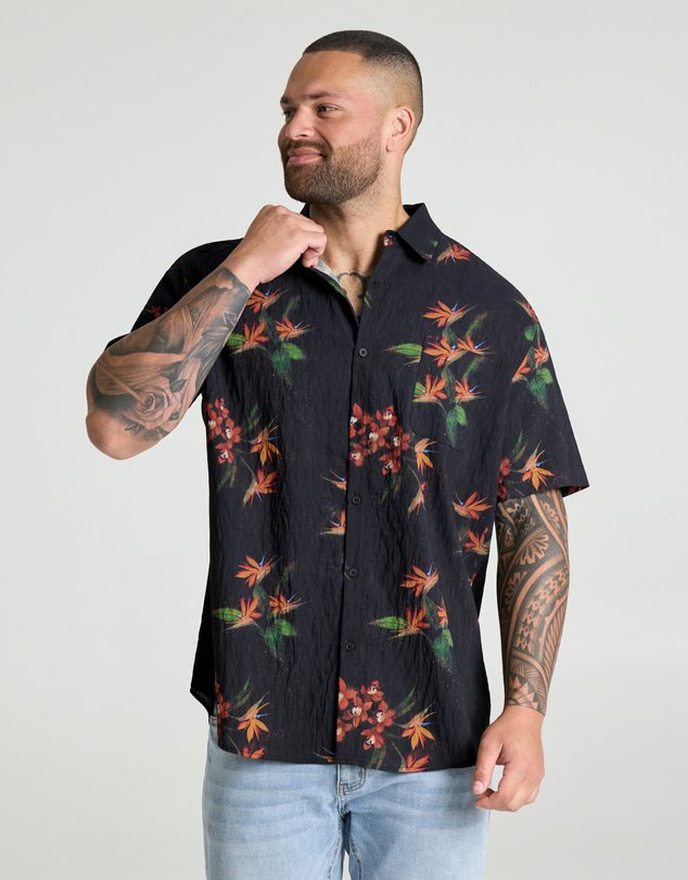 Johnny Bigg - Lava Floral Print Shirt