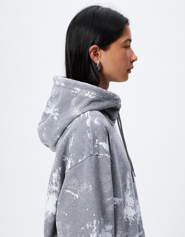 MM6 Maison Margiela - Paint Splatter Hooded Sweatshirt