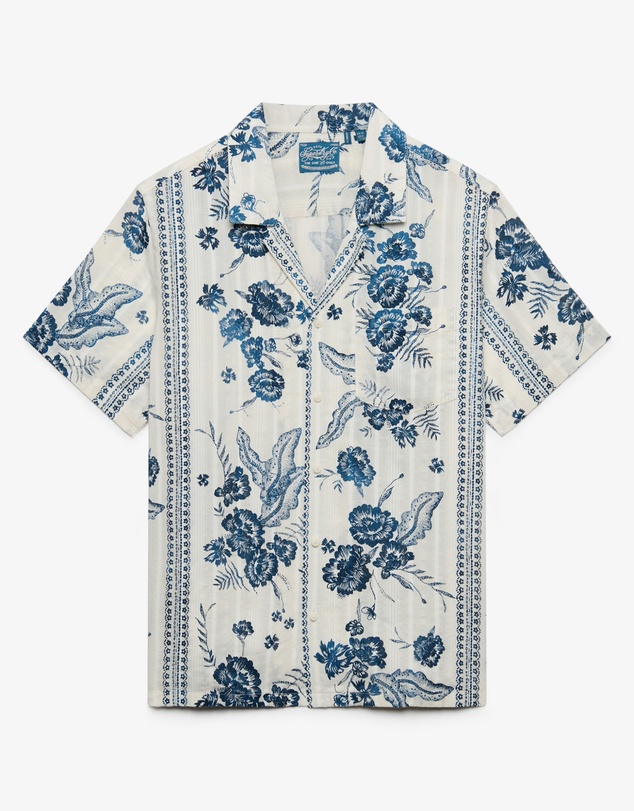 Superdry - Beach Printed Short Sleeve Shirt