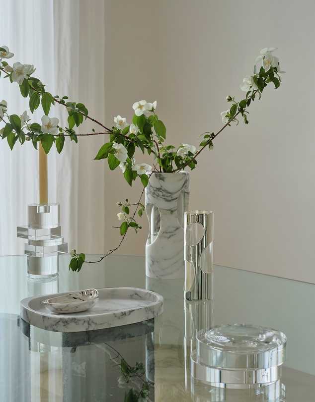 Greg Natale - Pietra Silver Vase
