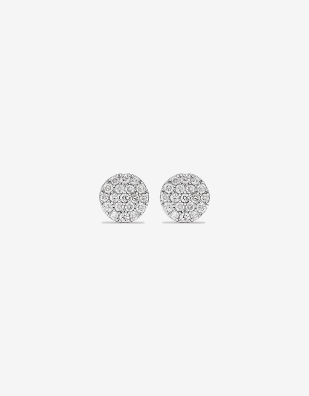 Michael Hill - 0.33 Carat TW Round Diamond Cluster Stud Earrings in 10kt White Gold
